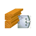 Jeu de 2 contrefers profil/contreprofil N°265