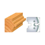 Jeu de 2 fers bouvetage volet rainure 8mm N°283