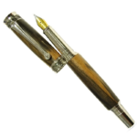 Mécanisme Junior stylo plume Luxe n°2 modèle PAMELA Chrome et Gun Metal