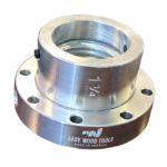 Plateau en aluminium Easy Wood Ø 63,5 mm + bague pour filetage 1"x 8 filets