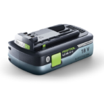 Batterie Festool haute puissance BP 18 Li 4,0 HPC-ASI