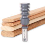 Fraise à tenon UJK pour dominos de 4, 5, 6, 8 mm - Queue de 12 mm