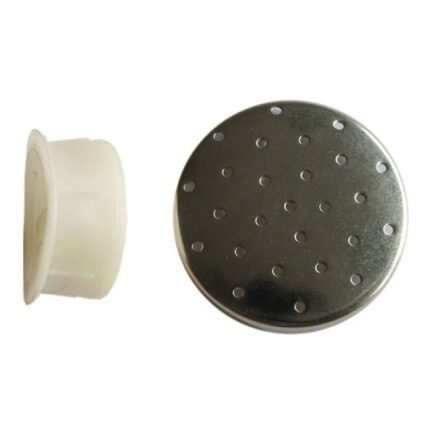 Kit pour salière ou poivrière avec couvercle inox