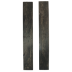 Paire de chasses de rasoir en Ebène du Gabon - 5 x 29 x 200 mm